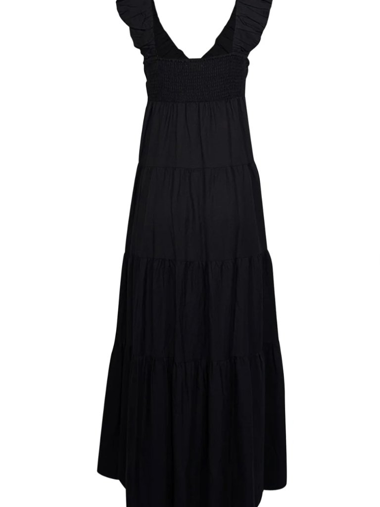 Jason Wu - Black Tiered Maxi Dress Sz M